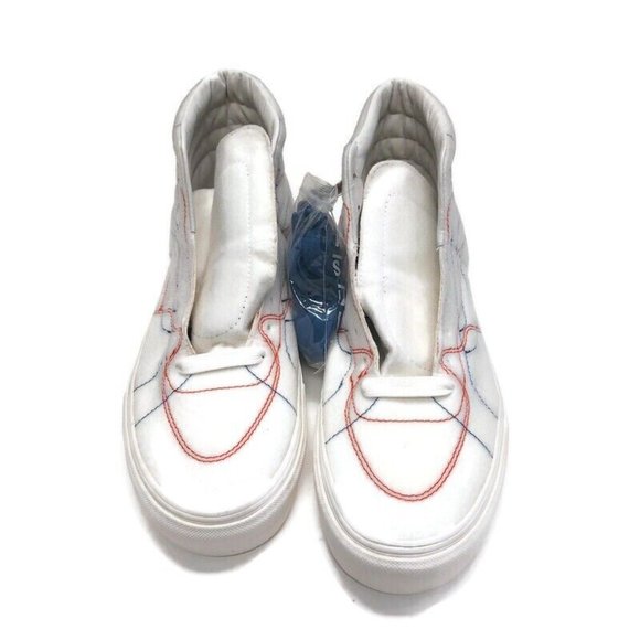 Vans Size 9.5 Hi Taka Hayashi Vault LX DIY Skateboard Shoes 721454 Marshmallow - Picture 7 of 12